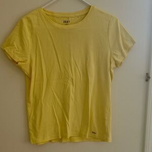 DKNY Sunny Yellow Short Sleeve Tee